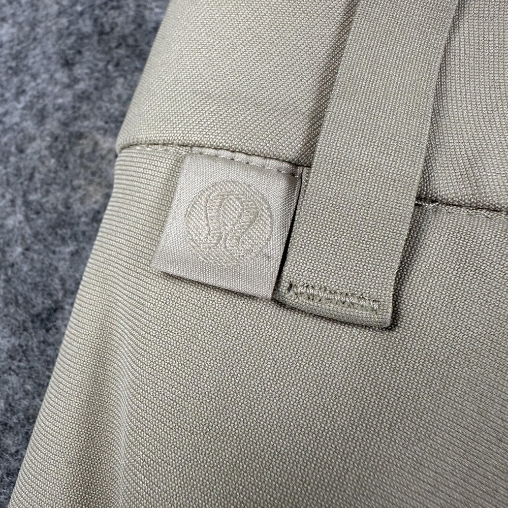 Lululemon ABC Pants Mens 36x29 Beige Regular Fit Microfiber Chino - Picture 9 of 12